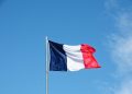 La bandiera della Francia