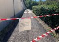 La via in cui è avvenuta la sparatoria a Baldissero d'Alba