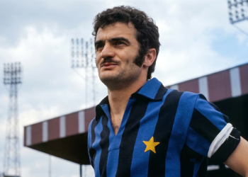 Mazzola con l'Inter. Licensing Mazzola, Sandro
