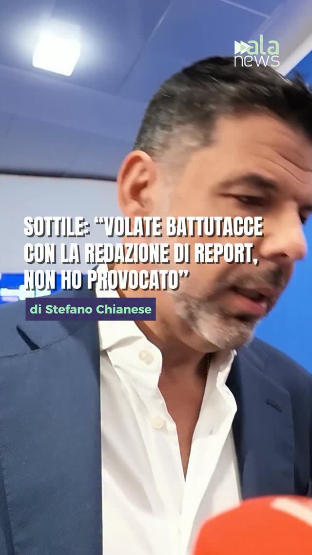 Report, Salvo Sottile interviene sulla tensione con la redazione del programma…