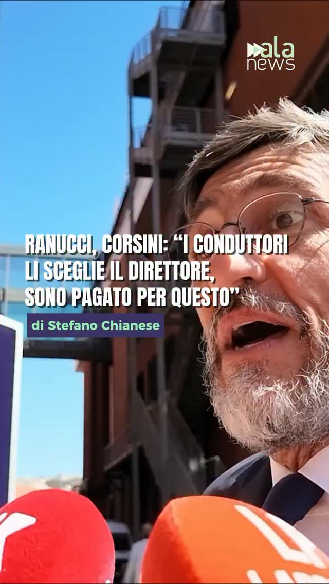 Paolo Corsini ha difeso la scelta della direzione Rai sulla conduzione di Repor…