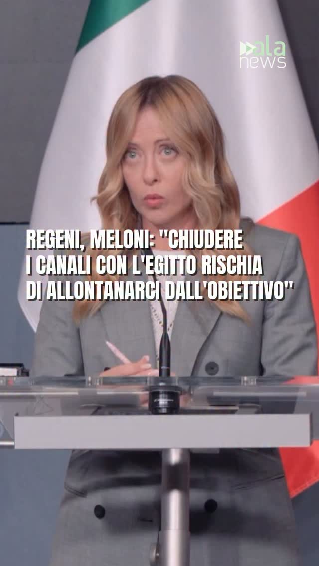 “Voglio ribadire la mia vicinanza alla famiglia di Giulio Regeni, alla loro ric…