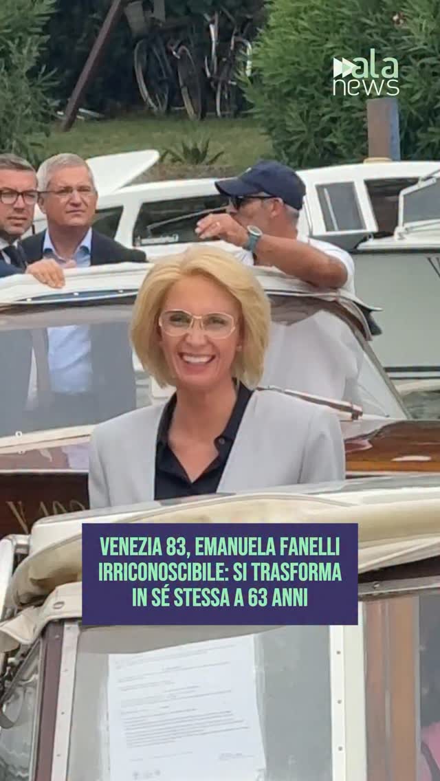 Venezia 83, Emanuela Fanelli sorprende tutti al Lido con una trasformazione dec…