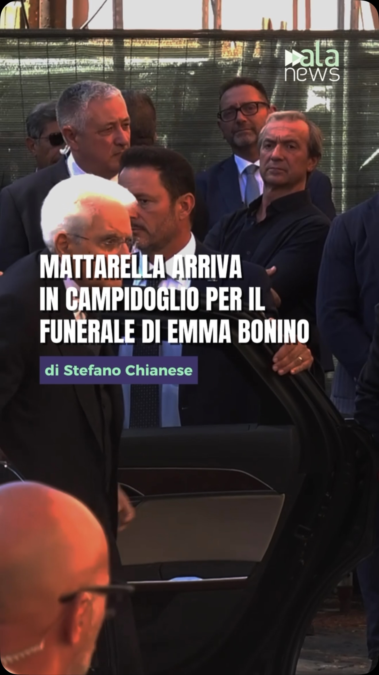 Il Campidoglio accoglie le autorità per i funerali di Stato di Emma Bonino. Il…