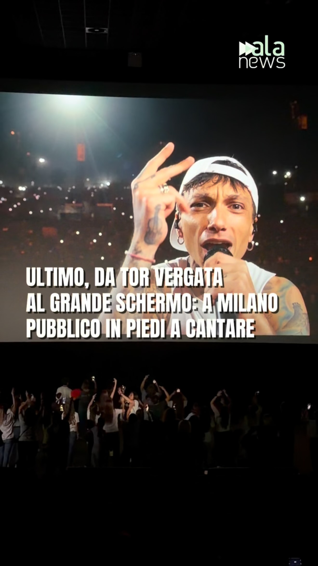 Martedì 22 settembre “Ultimo – Tutto. Live a Tor Vergata” ha debuttato nelle sa…