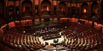 Aula del Senato vuota