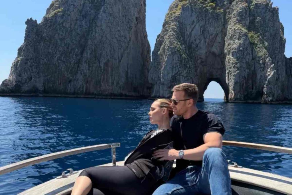 Ilary Blasi e Sebastian Muller