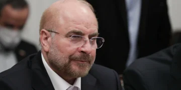 Il presidente del Parlamento iraniano, Mohammad Bagher Ghalibaf