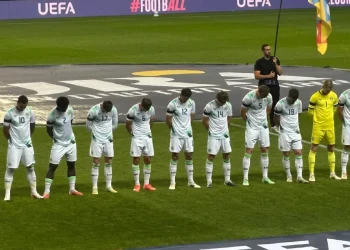 I giocatori irlandesi a capo chino