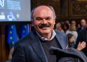 Oscar Farinetti al Festival Internazionale del Giornalismo di Perugia.