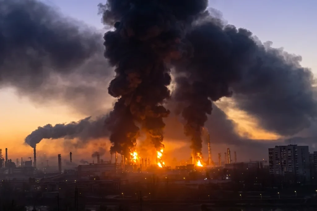 Guerra Ucraina-Russia | Gazprom Neft sospende la raffineria di Mosca dopo attacco di droni