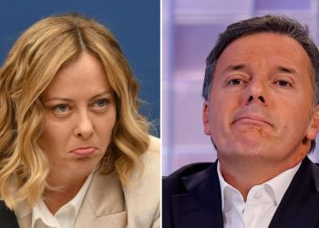 Giorgia Meloni e Matteo Renzi