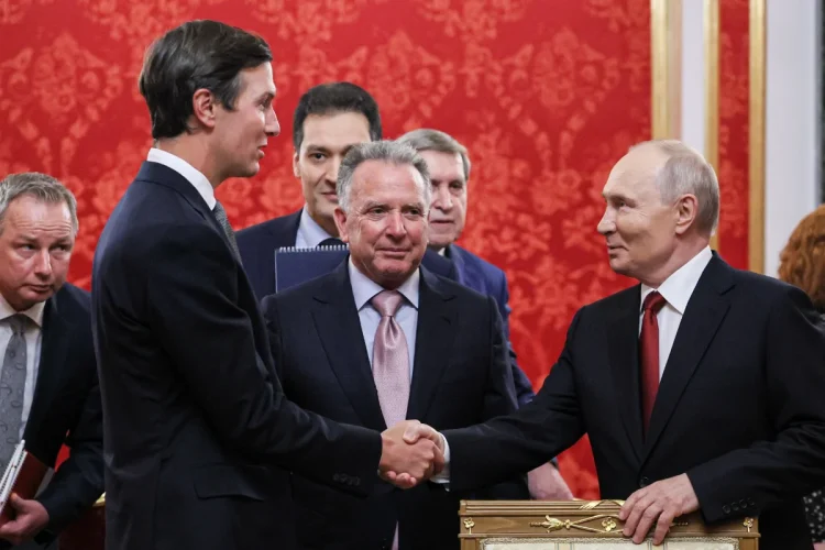 Russian President Putin, US Special Presidential Envoy Witkoff, And US Businessman Kushner Meet In Moscow