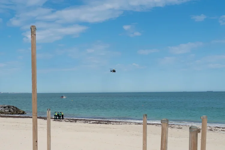 Sorrento Beach, presunto attacco mortale di uno squalo