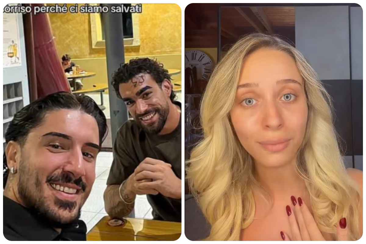 Screenshot frecciatina Soraya e Dimitri