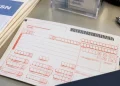 Ricetta medica del Servizio Sanitario Nazionale per visite ed esami