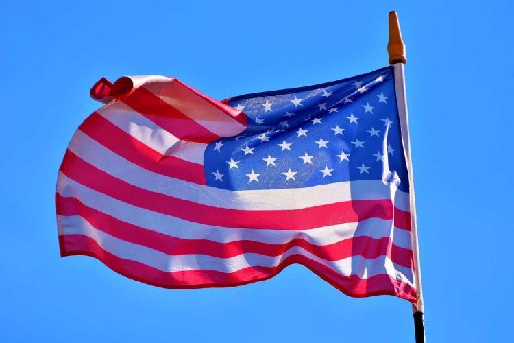 La bandiera americana