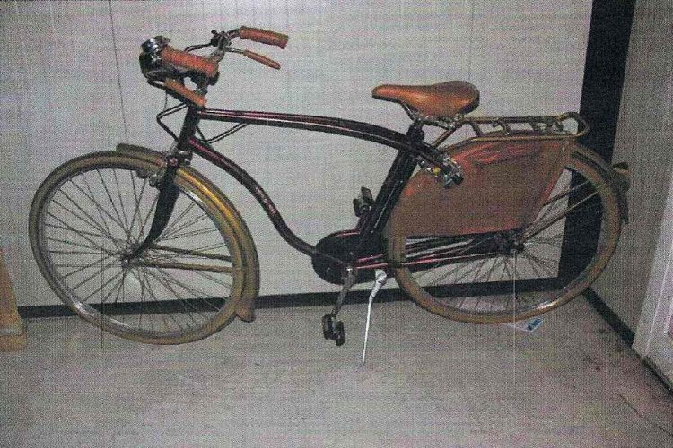 La bicicletta sequestrata ad Alberto Stasi