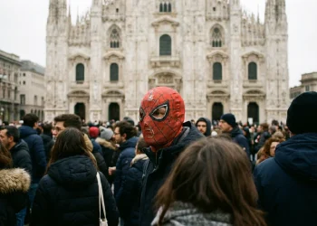 La maschera di Spider Man, la bandiera dell’Albania e One Piece: da Parigi a Milano, i simboli nelle proteste della Gen Z