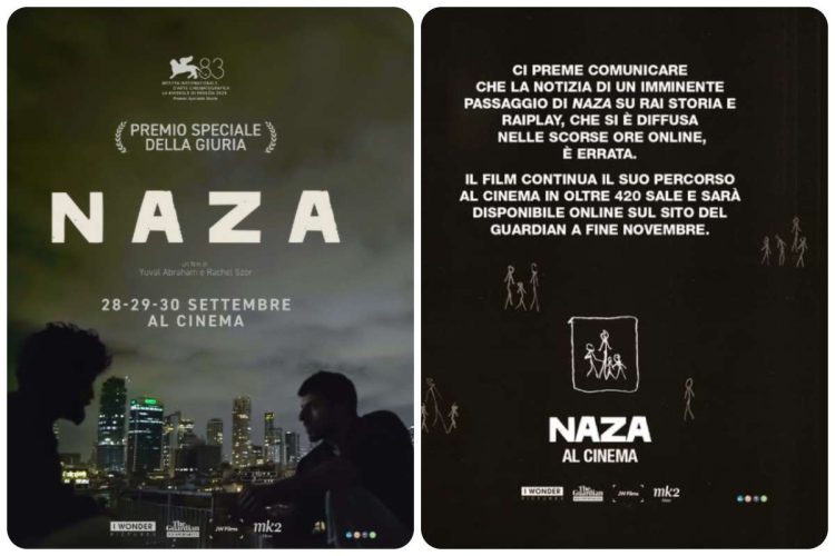 Naza copertina