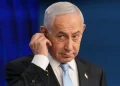 Primo piano del premier Netanyahu