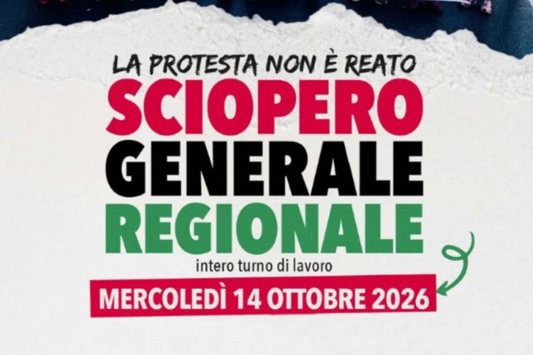 Sciopero del 14 ottobre in Toscana