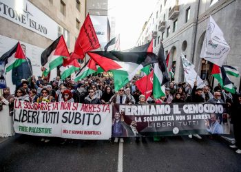 Una protesta contro Israele