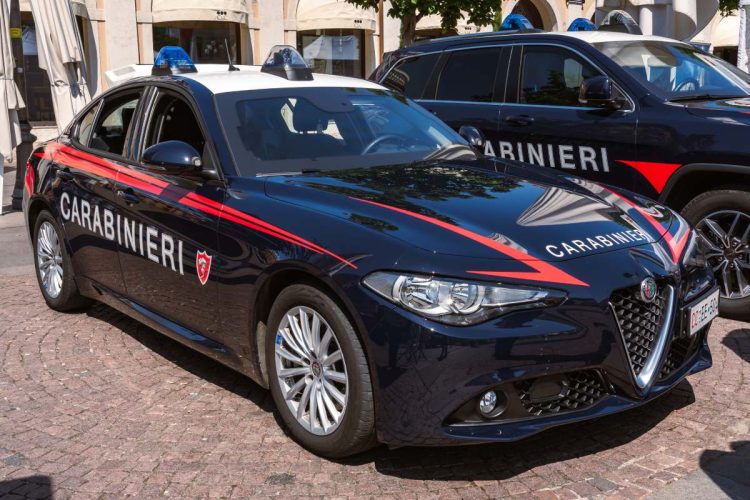Vetture dei Carabinieri