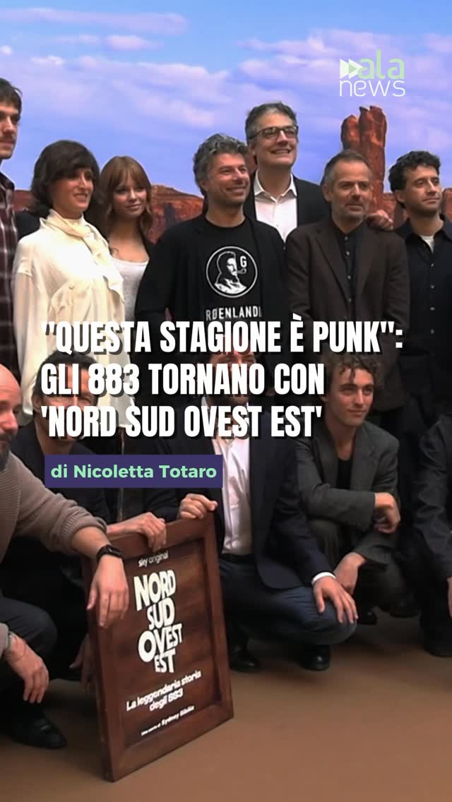 Gli 883 tornano in tv con “Nord Sud Ovest Est”
