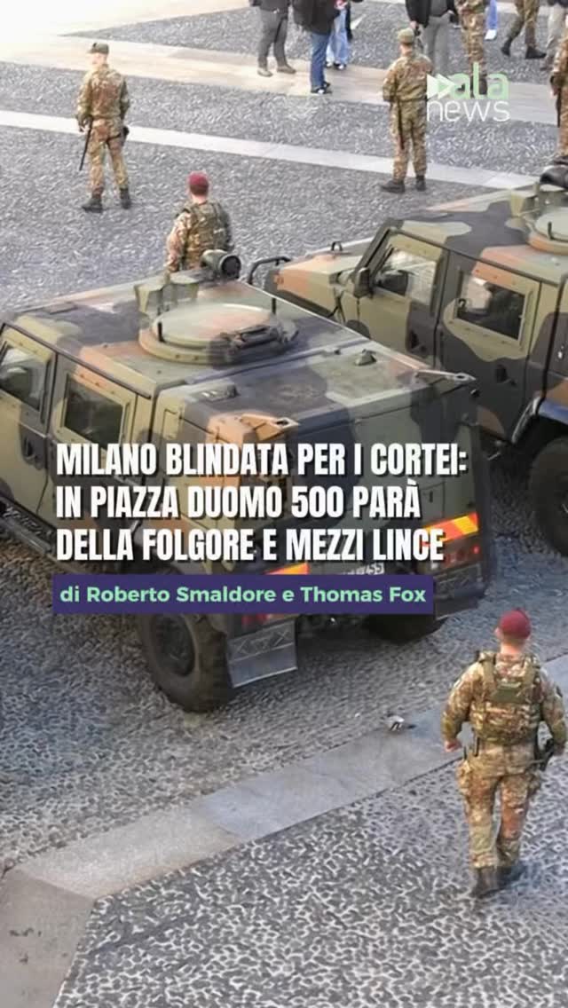 Milano rafforza le misure di sicurezza in vista dei cortei del 24 ottobre, schi…