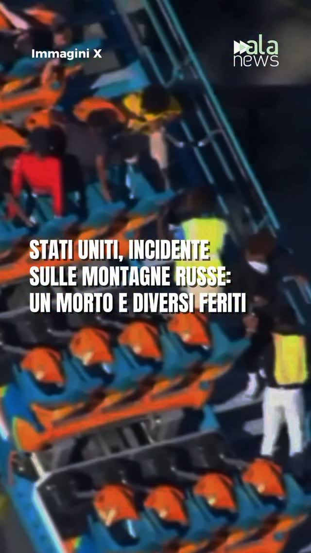 Tragedia in un parco divertimenti negli Stati Uniti. Un passeggero è morto e al…