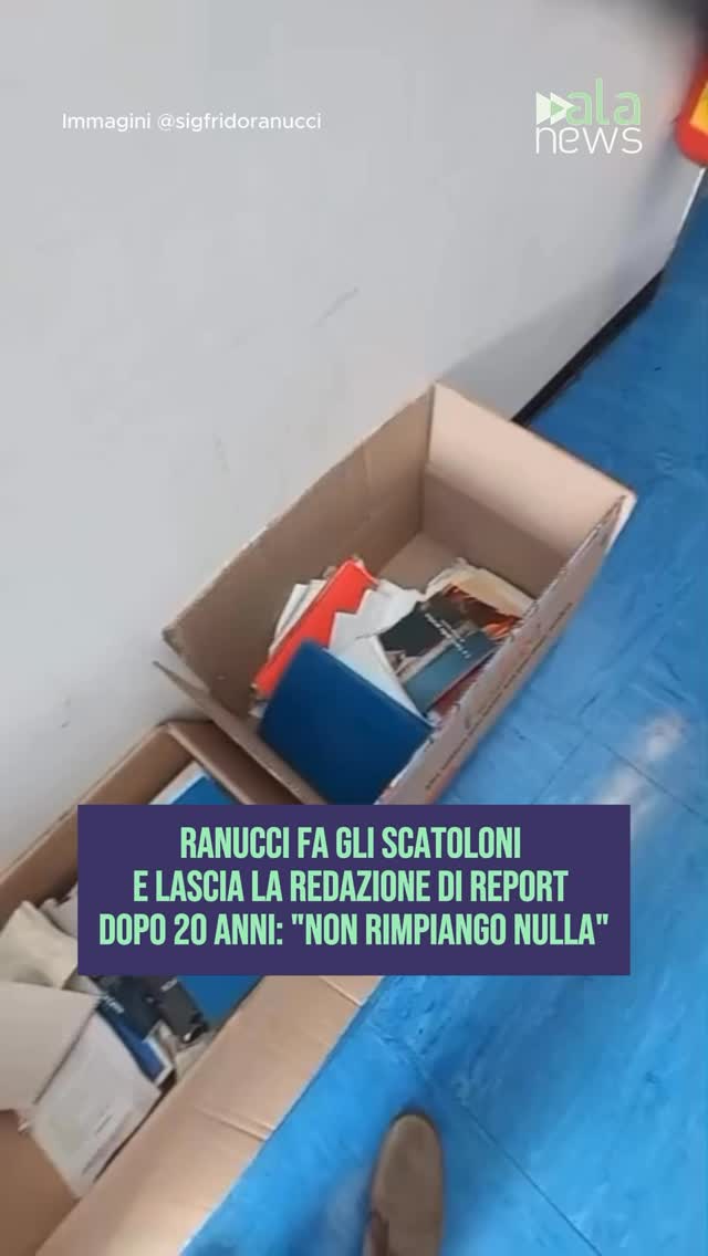 “Finisce una storia durata vent’anni”. Sigfrido Ranucci lascia la redazione di…