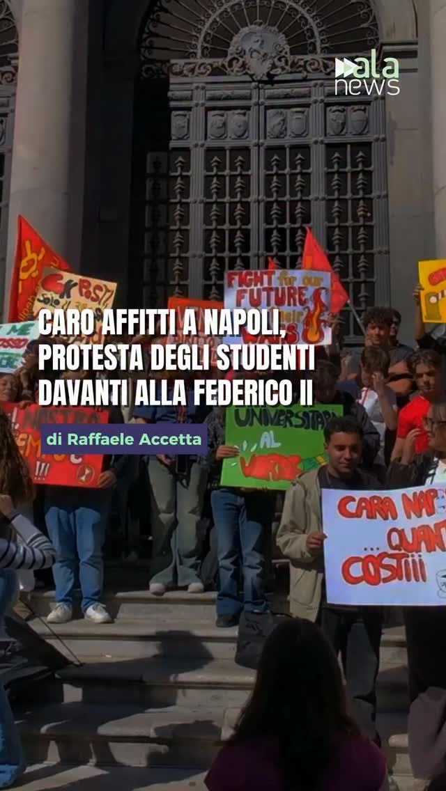 Gli studenti dell’Udu Napoli hanno organizzato un presidio con tende davanti al…
