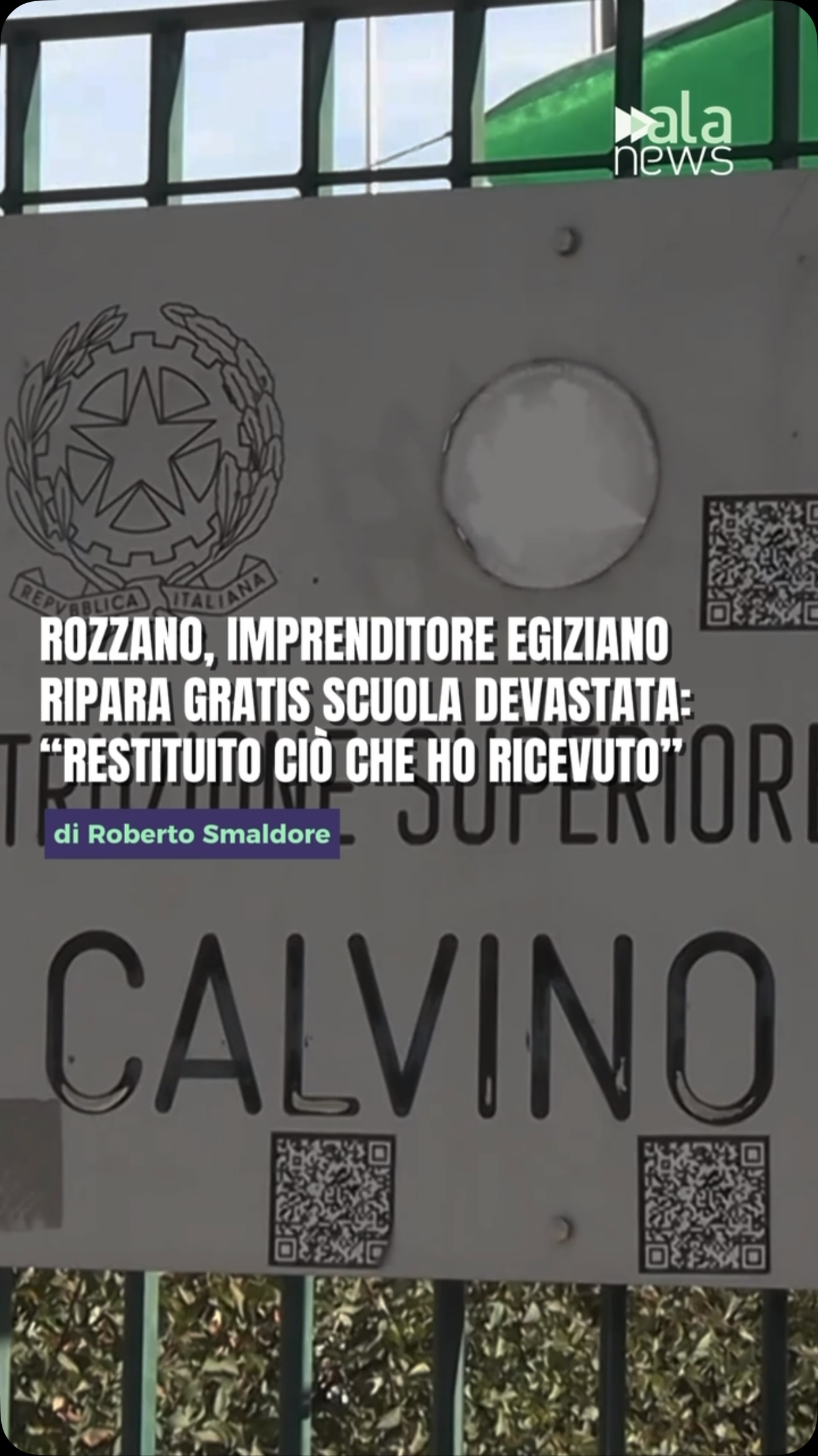 Magdy Shalaby, imprenditore edile di origine egiziana residente a Rozzano, ha m…