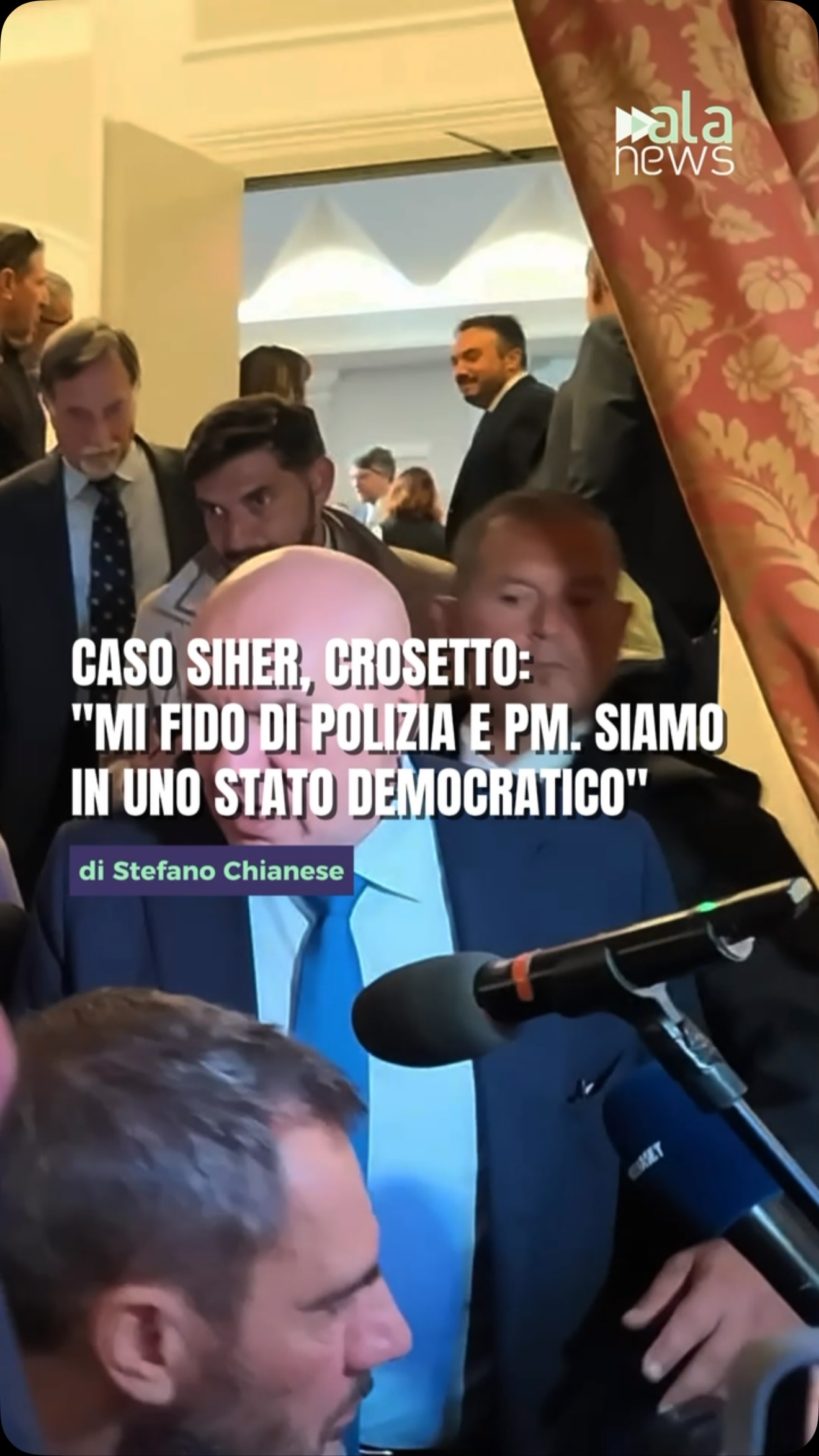 Il ministro della Difesa Guido Crosetto ha commentato la scarcerazione di Youss…
