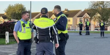 Incendio a Waterford in Irlanda