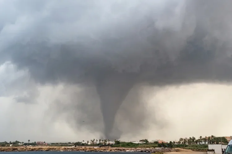 Doppia tromba marina nel Trapanese