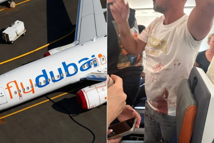 Aereo Flydubai fermo in pista e passeggeri feriti a bordo