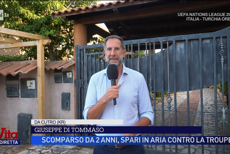 Catanzaro, colpi d’arma da fuoco in aria: insultata e minacciata la troupe de La Vita in Diretta