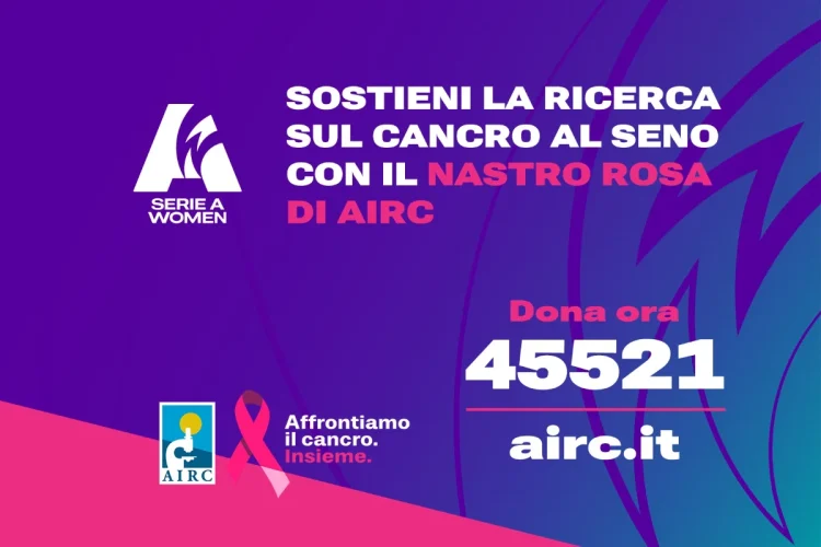 copertina airc nastro rosa Serie A
