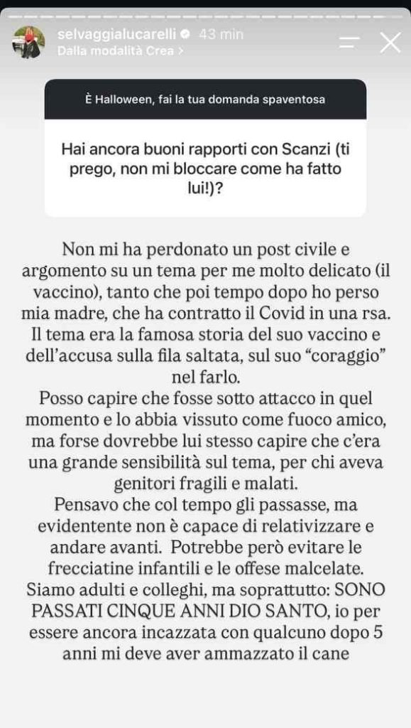 Scanzi Lucarelli screenshot