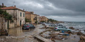 Maltempo al Sud: a Lipari i torrenti esondano e il fango invade decine di case