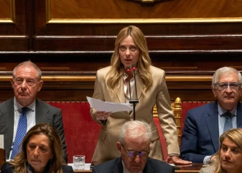 Giorgia Meloni riferisce al Senato